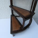 English library ladder mahogany