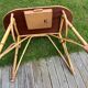 Rattan dressing table with her chair