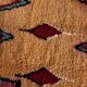 Moroccan Orange Boujad rug in wool