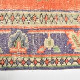 6x10 Faded Orange Classic Pattern Vintage Rug, 177x312 Cm