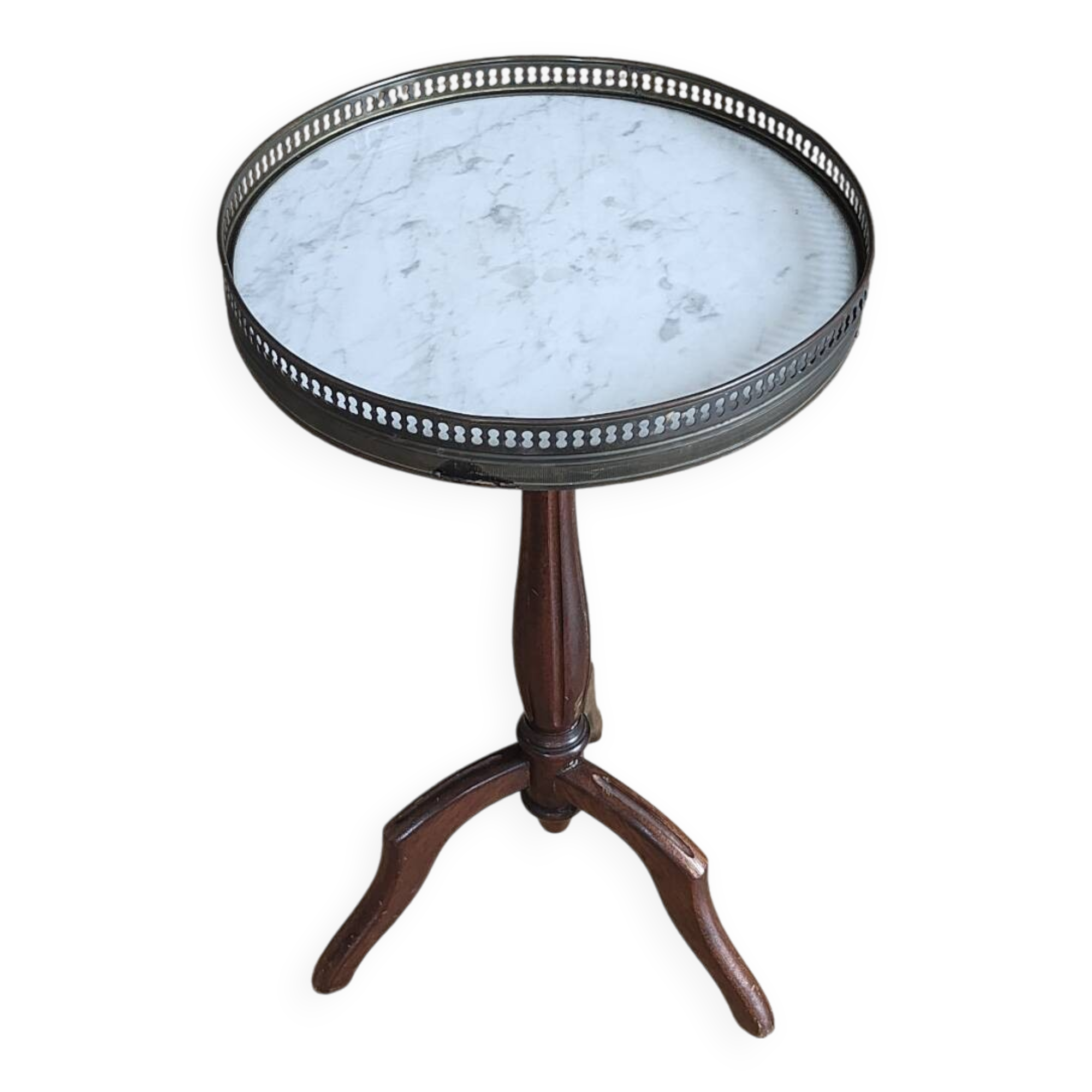 Vintage Louis XVI style pedestal table
