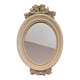 Beige Bakelite mirror
