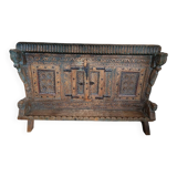 Indian buffet made of wood and iron
