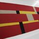 Rare Bauhaus Geometric Carpet, 1940s
