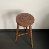Vintage tripod high stool