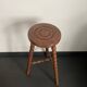 Tabouret haut tripode vintage