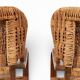 Set of 2 Bauhaus rope-weave chairs by Erich Dieckmann, 1930