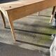 Writing desk, school desk, old large model with 2 drawers