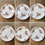 Plates Sarreguemines Royat