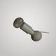 Design desk lamp Gino Sarfatti Arteluce 600c leather metal 1970