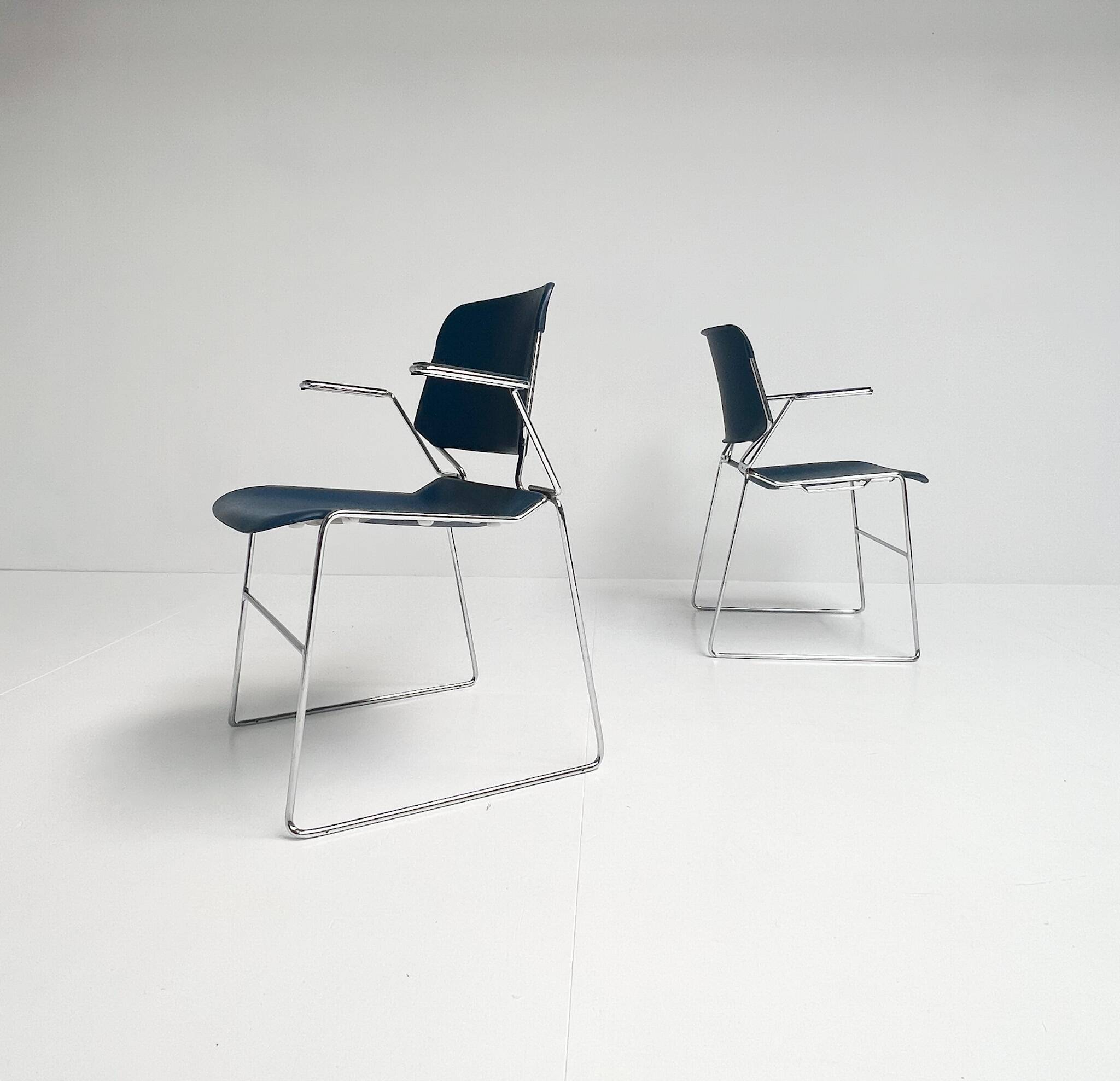 Krueger Matrix Chair with Arms by Thomas Tolleson, 1970s