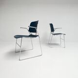Matrix Krueger chair with armrests by Thomas Tolleson, 1970s