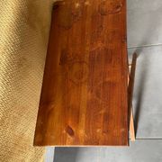 Table basse rectangulaire en bois