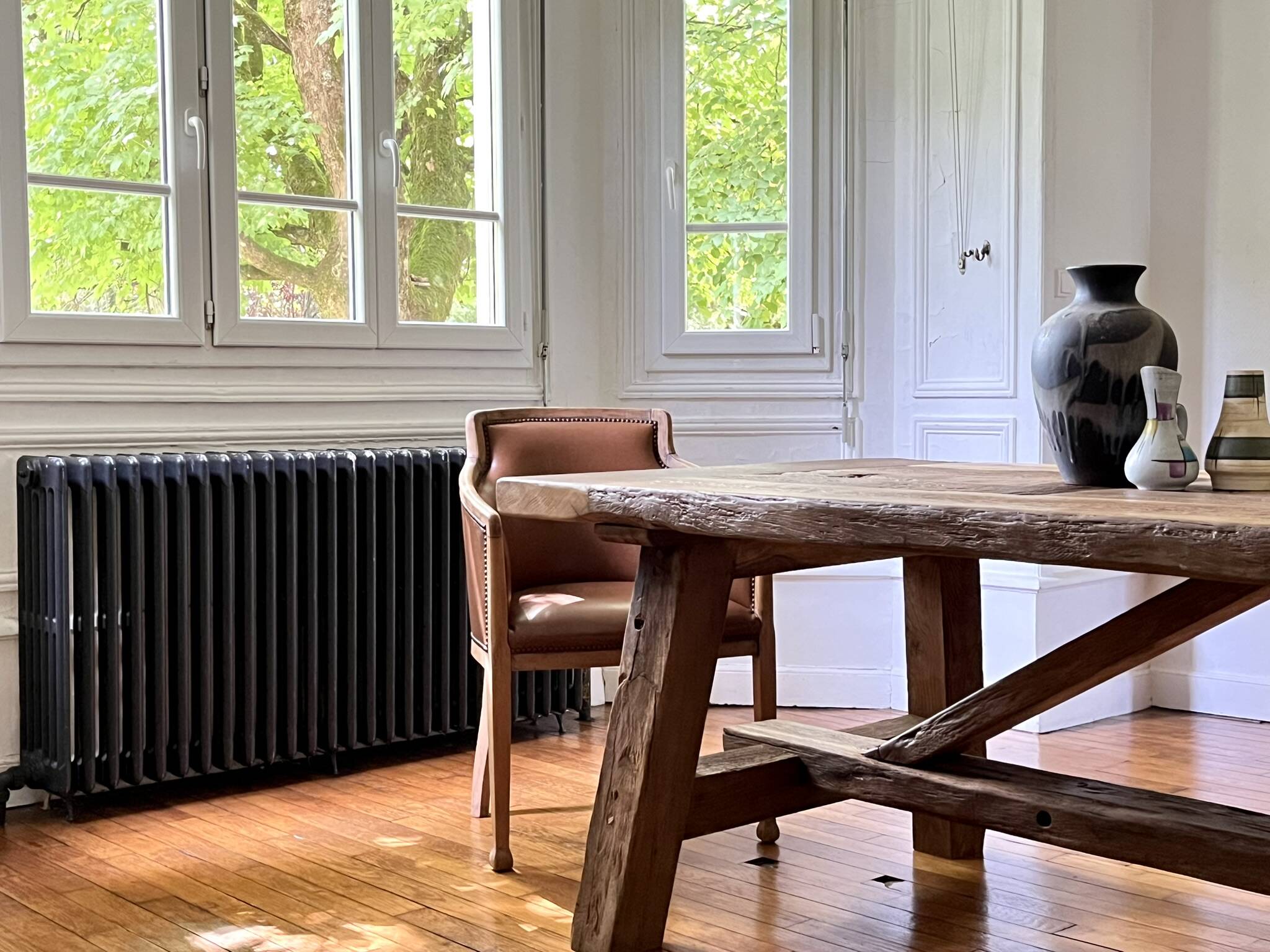 Table de ferme Tower – Chêne Ancien 260 cm