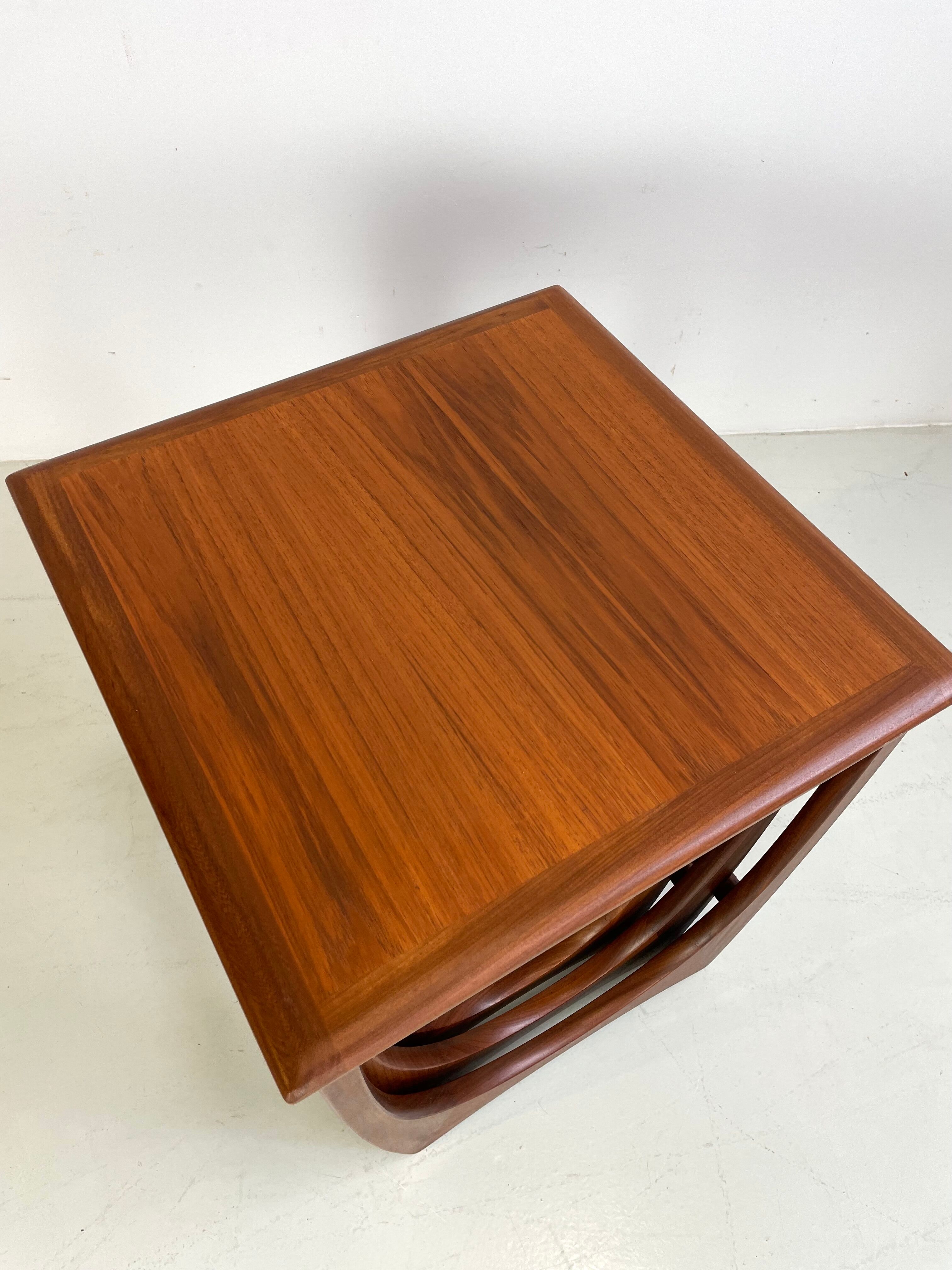 Vintage nesting tables by G-Plan
