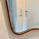 Mid-century wall mirror, 60x39cm, 1960