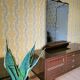 Mid-Century Wooden Dresser Sideboard with Detachable Mirror: 1970s Vintage