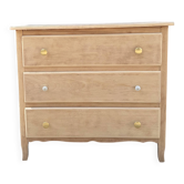 Wooden chest of drawers