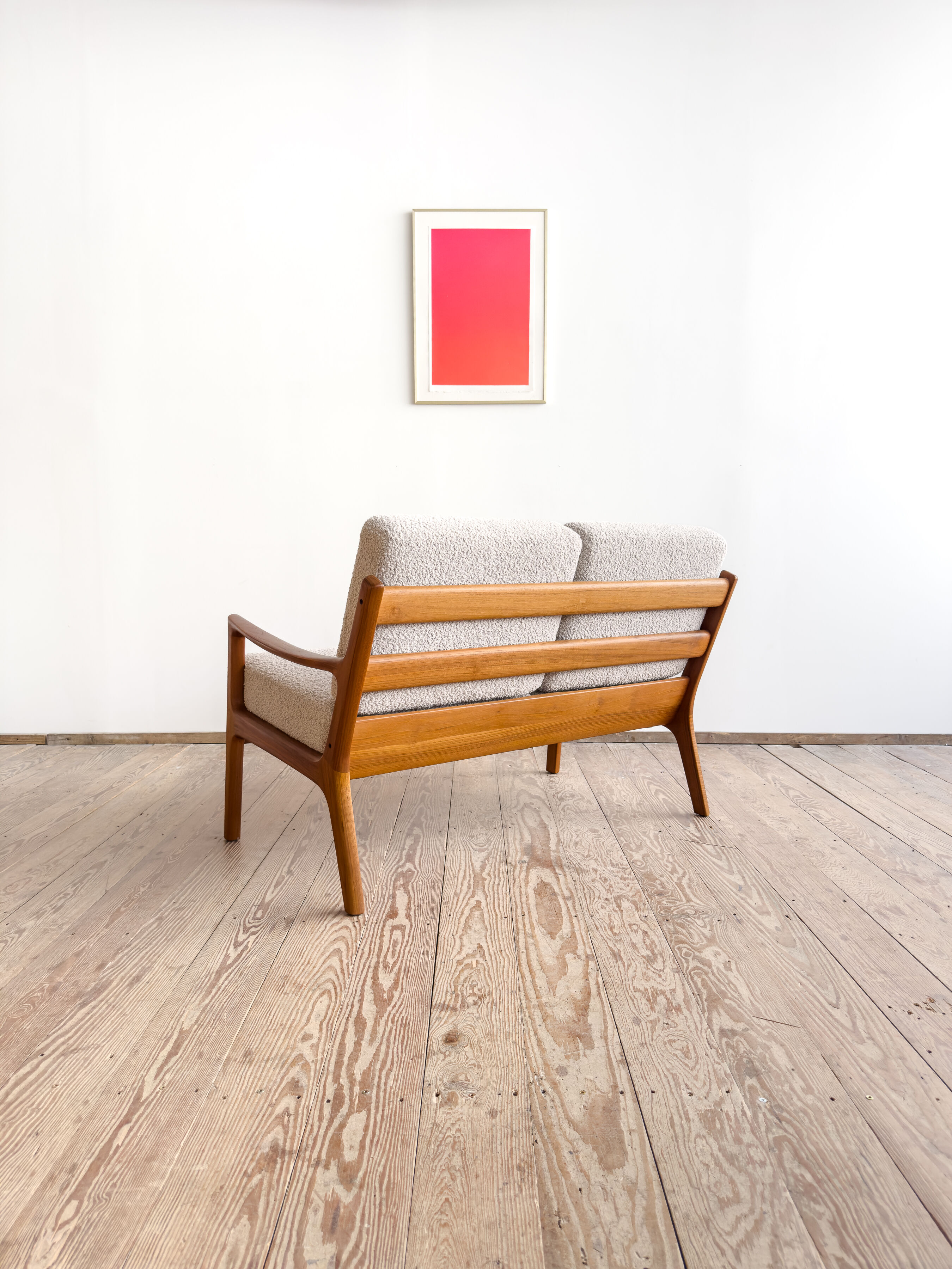 Canapé deux places, Ole Wanscher pour France & Son, série Senator, en teck