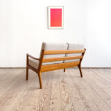 Canapé deux places, Ole Wanscher pour France & Son, série Senator, en teck