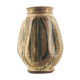 Vintage ceramic vase in earth tones, from Denmark