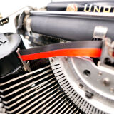 Underwood Portable 4 Bank Typewriter Revised New Black Ribbon 1930