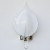 Set of 2 Murano wall lights by Franco Luce, 1970s