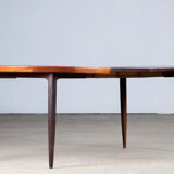 Table extensible scandinave en palissandre - 1960