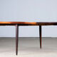 Table extensible scandinave en palissandre - 1960