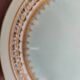 Dish and 11 dessert plates in porcelain by Chapus Frères Limoges.