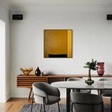Yellow minimalist abstract by Bodasca