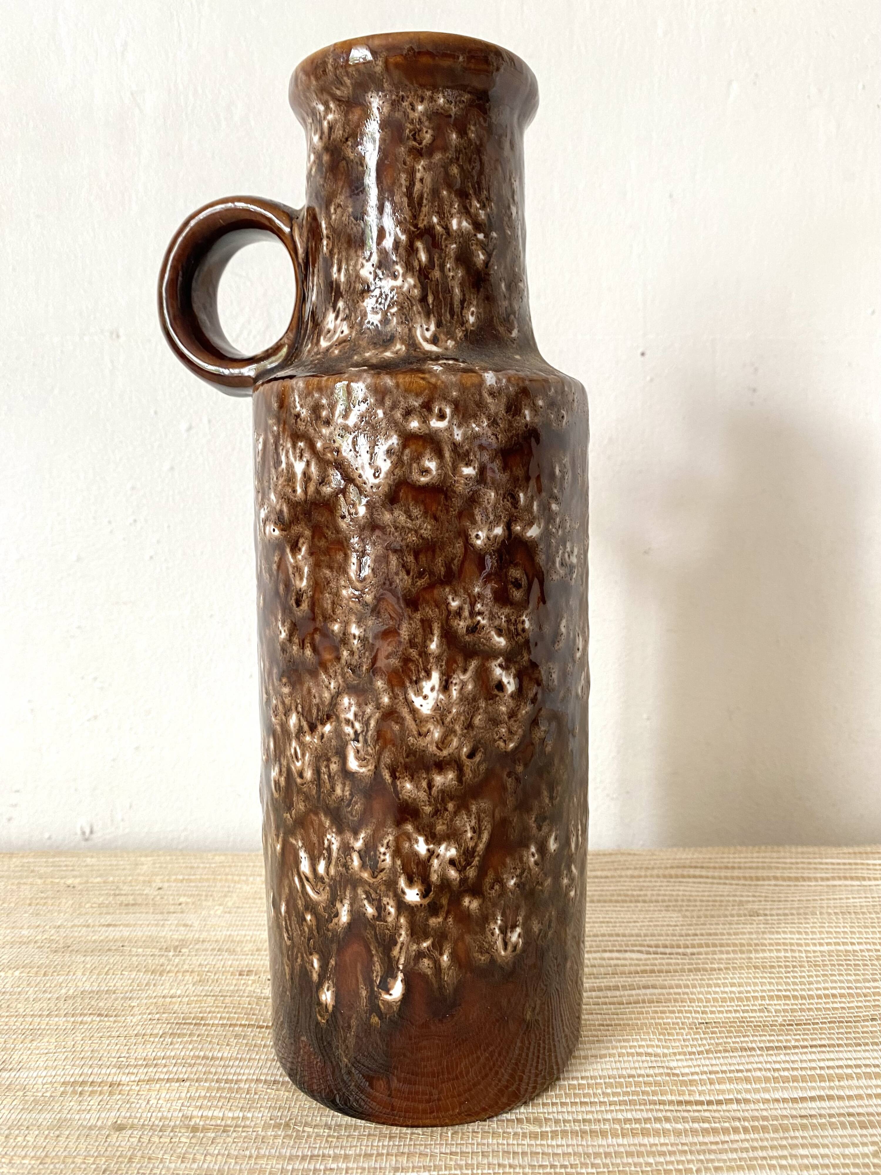 West Germany ceramic vase, 1970s