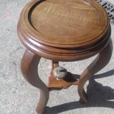 Harness Walnut massif and panache in bronze time Napoleon III