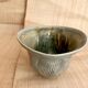 Japanese scarified ceramic bowl