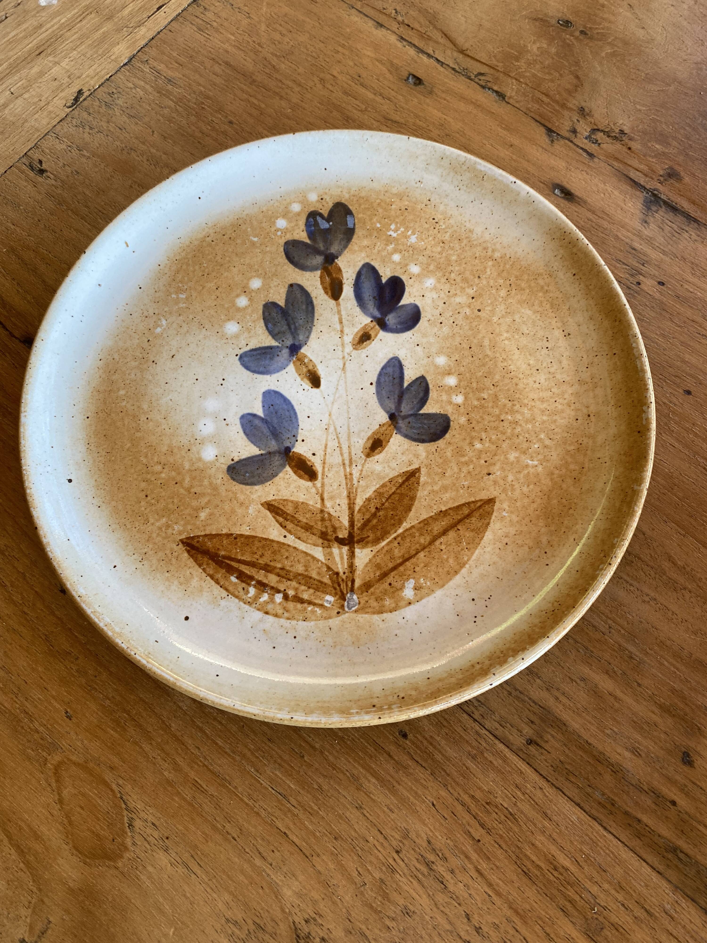 4 Gres du Marais dinner plates