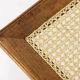 Antique Belgian Dining Chair, Restored Cane Chair, Beech Wood, c. 1930s