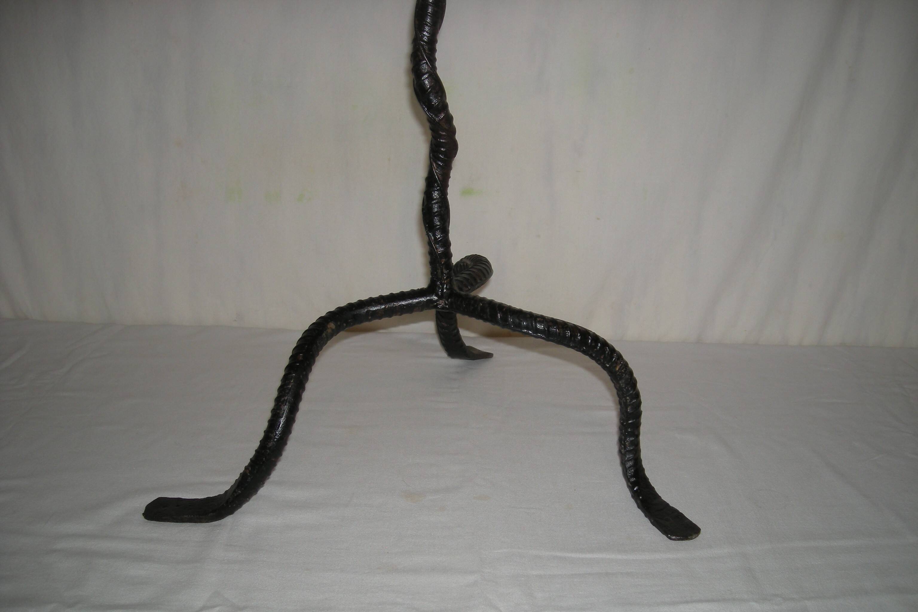 1960s tripod candelabrum