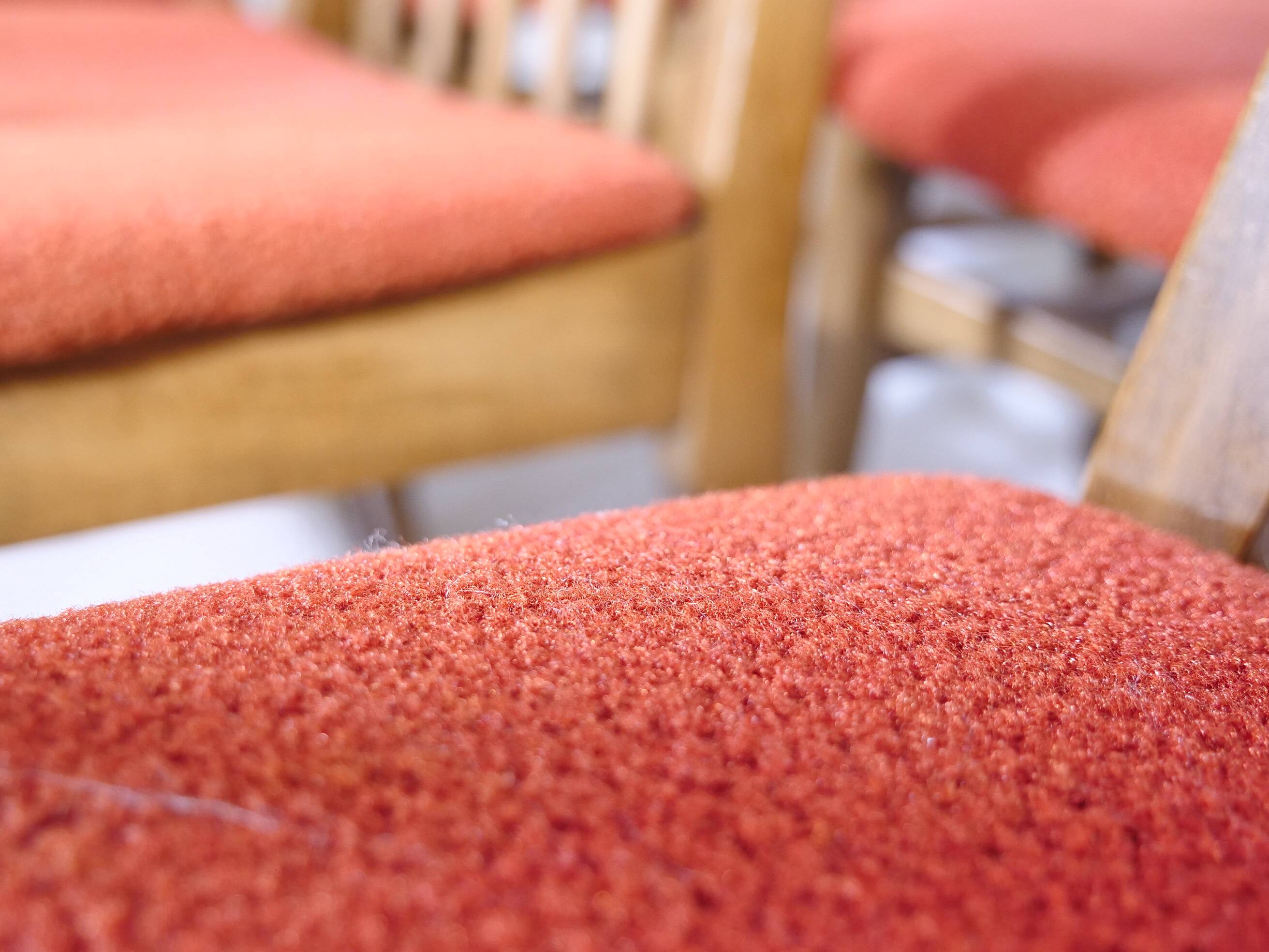 Mid-Century Dining Chairs in Walnut, Set of 10, 1960s