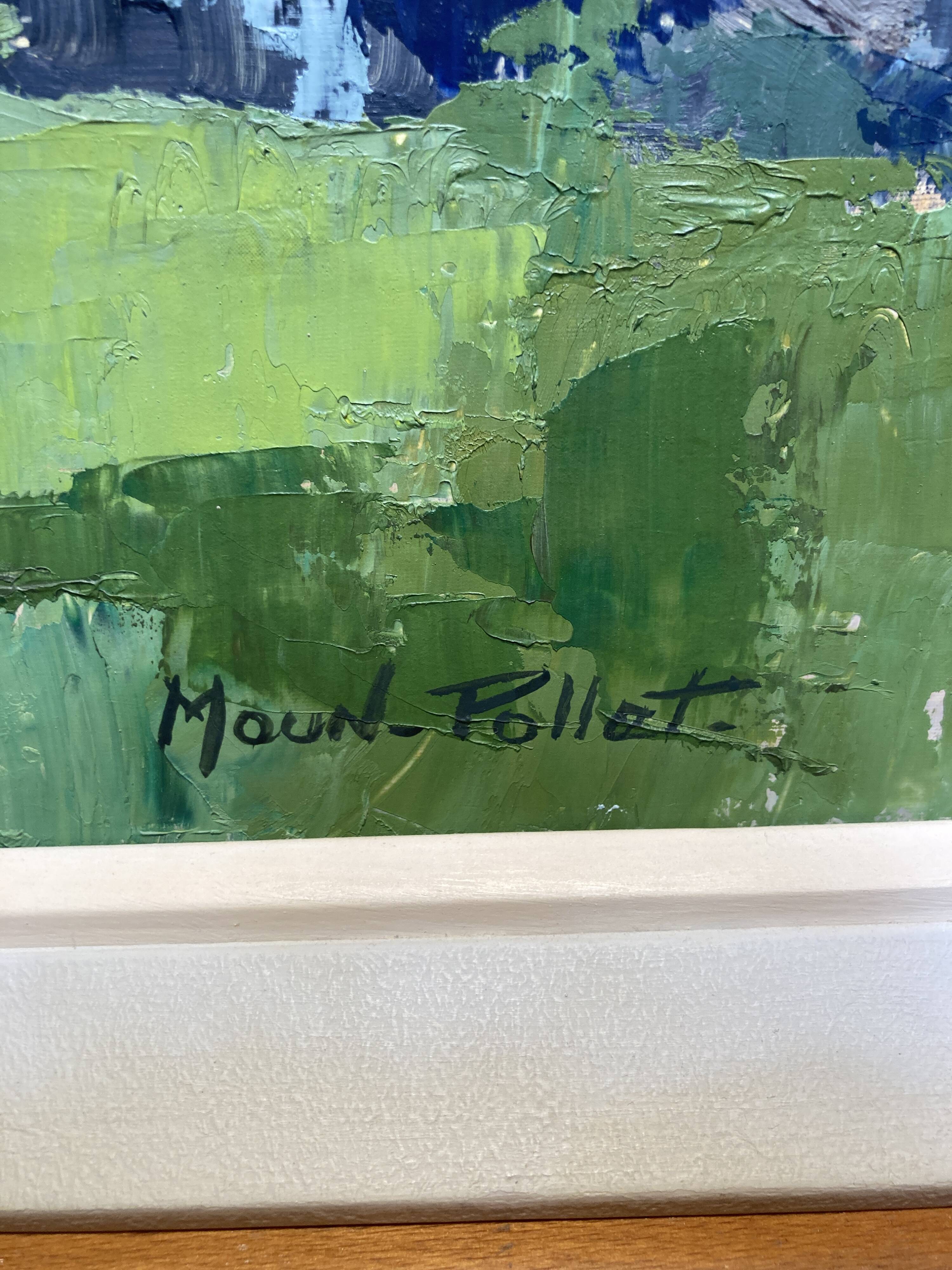 Knife painting by Moun-Pollat