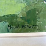 Knife painting by Moun-Pollat