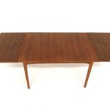 Teak "wallet" dining table, Sweden, 1960s