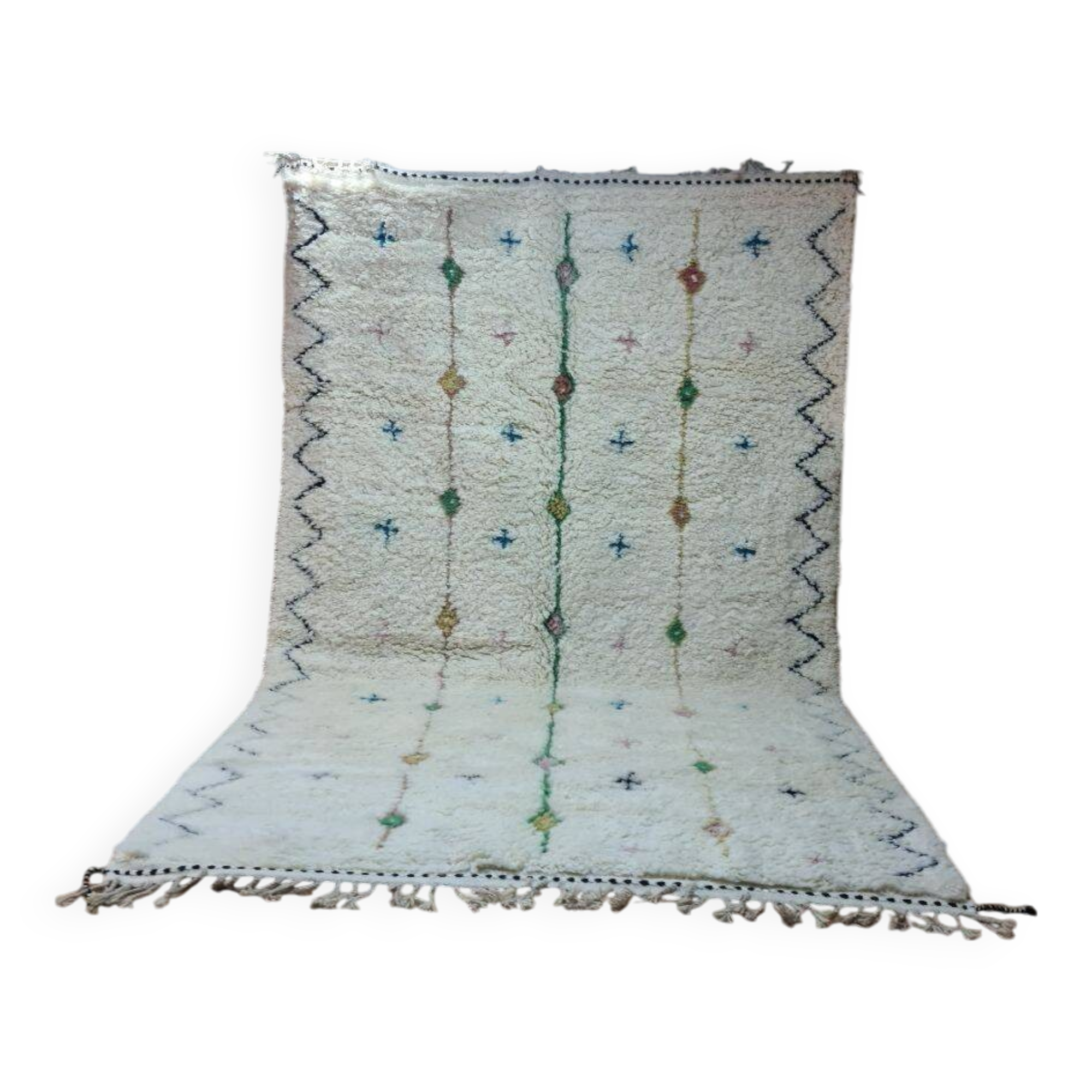 Handmade Beni Ouarain rug 300x200 cm
