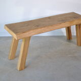 Solid oak coffee table 1950