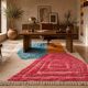 Moroccan wool rug 2/3 m