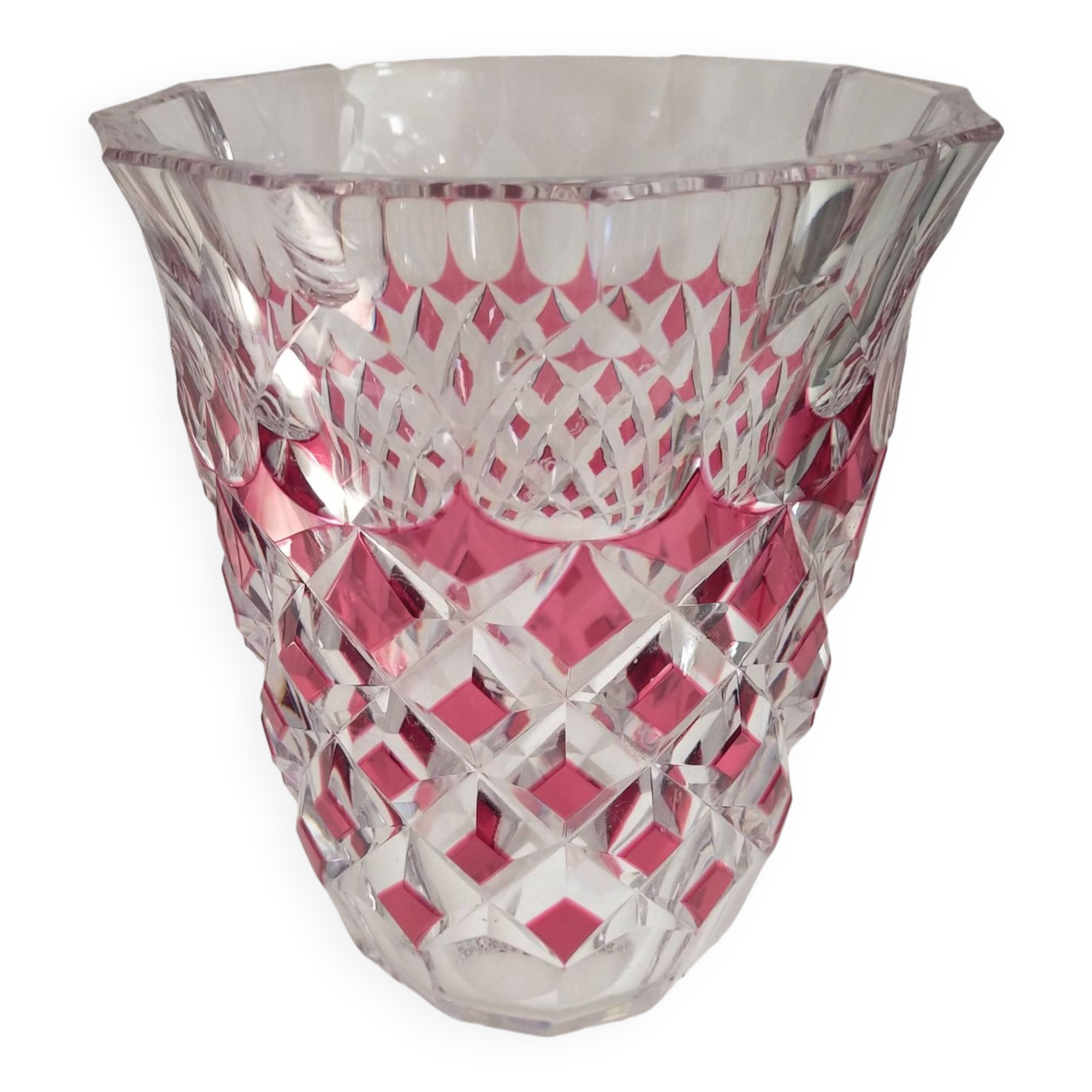 Vase en Cristal Val Saint Lambert