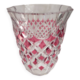 Val Saint Lambert Crystal Vase