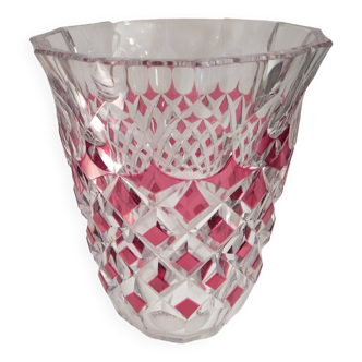 Val Saint Lambert Crystal Vase