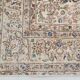 9x12 Faded Beige Large Area Vintage Persian Rug, 277x354 Cm