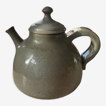 Handmade pottery stoneware teapot