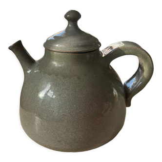 Handmade pottery stoneware teapot